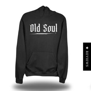The drive clothing company, old soul hoodie size large